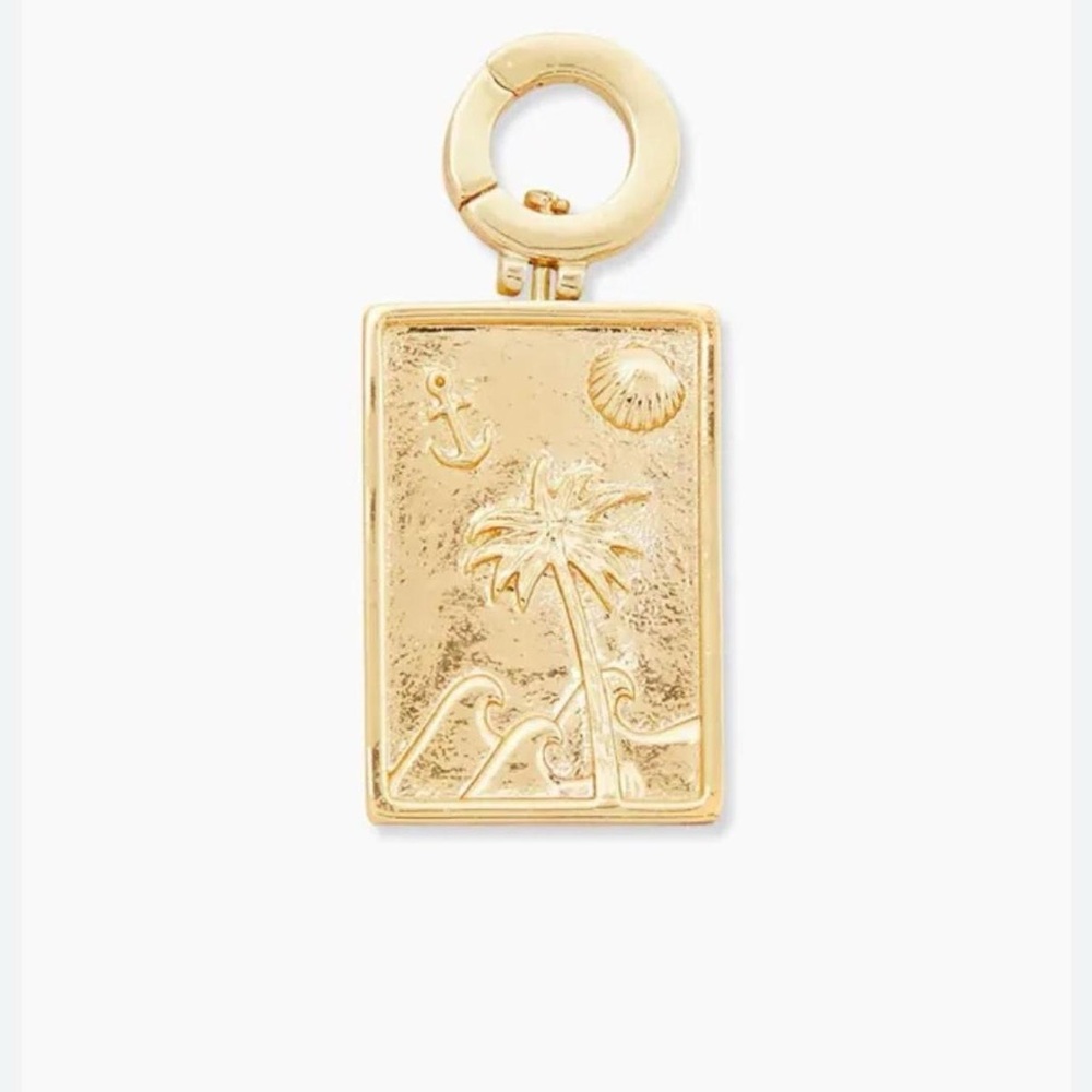 Gorjana Gold parker palm tree charm